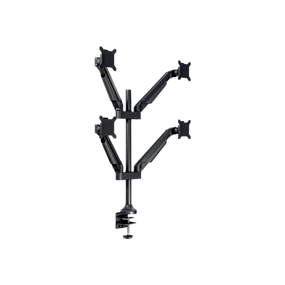 Produktbild för Multibrackets M VESA Gas Lift Arm Quad monteringssats - för 4 LCD-bildskärmar - svart