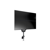 Produktbild för Multibrackets M VESA Gas Lift Arm Quad monteringssats - för 4 LCD-bildskärmar - svart