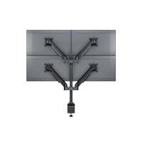 Produktbild för Multibrackets M VESA Gas Lift Arm Quad monteringssats - för 4 LCD-bildskärmar - svart
