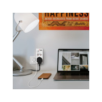 Produktbild för LogiLink PA0276 Kopplingsbox med USB-laddningsutgång, ökat b...