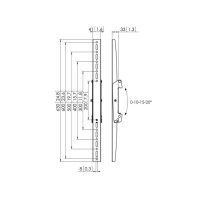 Produktbild för Vogel's Professional PFS 3306 monteringskomponent - för platt panel - svart