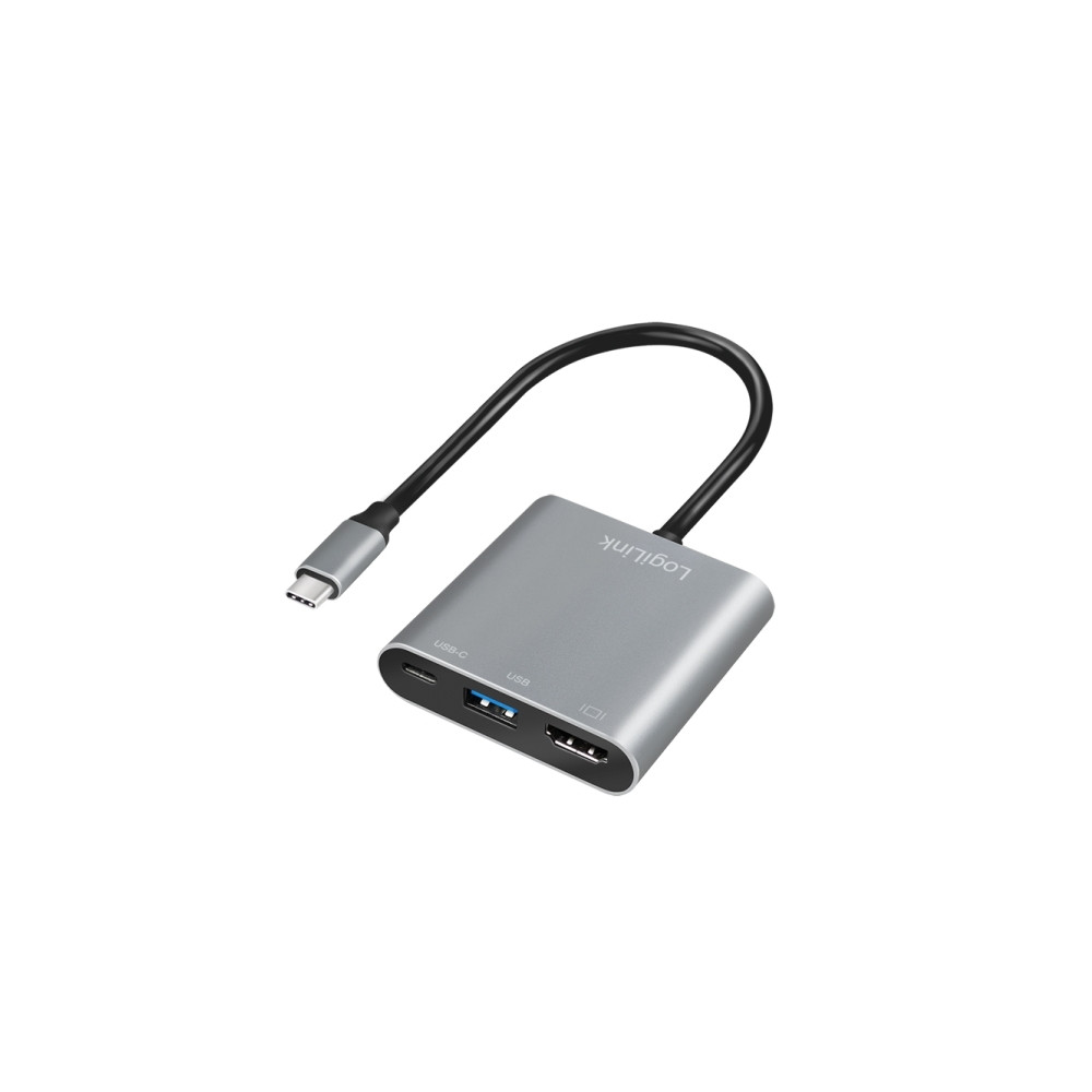 Produktbild för LogiLink - dockningsstation - USB-C 3.2 Gen 1 - HDMI