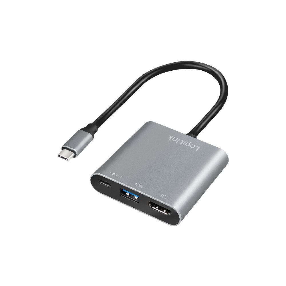 Produktbild för LogiLink - dockningsstation - USB-C 3.2 Gen 1 - HDMI