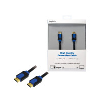Produktbild för LogiLink HDMI-kabel med Ethernet - 15 m