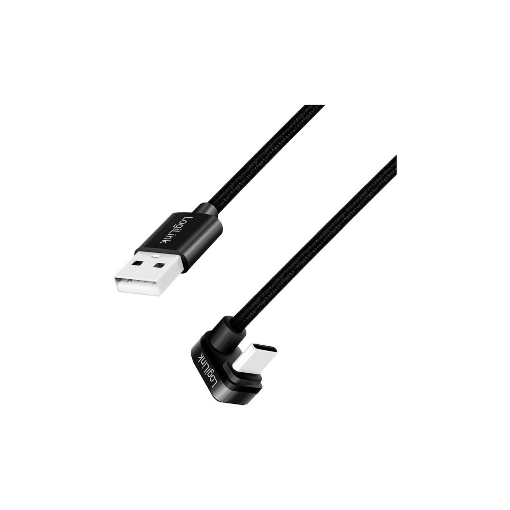 Produktbild för LogiLink - USB typ C-kabel - USB-C till USB - 1 m