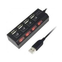 Produktbild för LogiLink USB 2.0 Hub 4-Port - hubb - 4 portar
