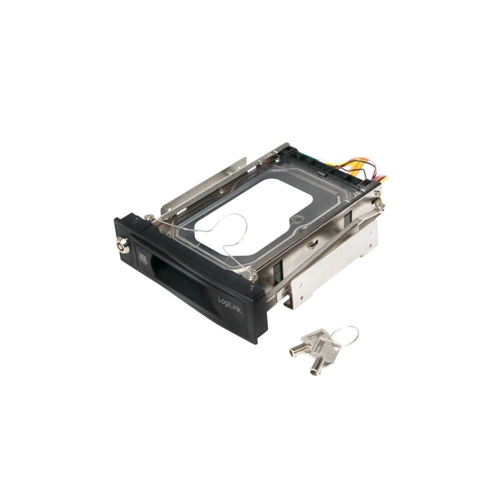 Produktbild för LogiLink SATA HDD Mobile Rack - förvaringsmobilrack