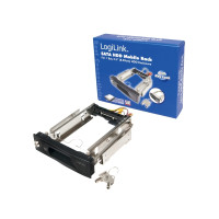 Produktbild för LogiLink SATA HDD Mobile Rack - förvaringsmobilrack