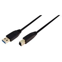 Produktbild för LogiLink - USB-kabel - USB typ A till USB Type B - 2 m