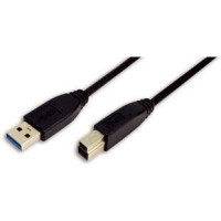 Produktbild för LogiLink - USB-kabel - USB typ A till USB Type B - 2 m