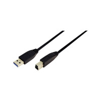 Produktbild för LogiLink - USB-kabel - USB typ A till USB Type B - 2 m