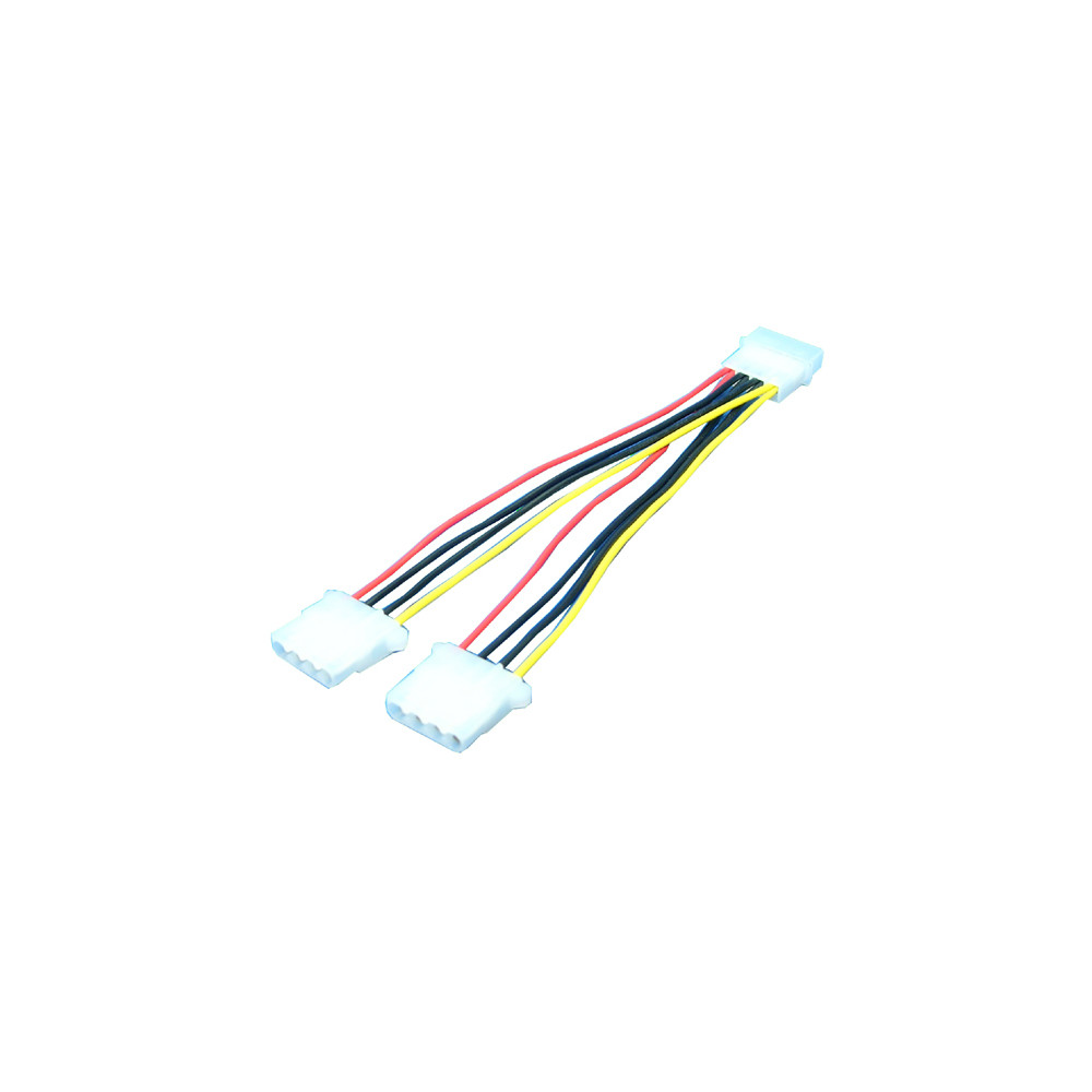 Produktbild för LogiLink - strömdelare - 4 pin intern effekt till 4 pin intern effekt - 20 cm