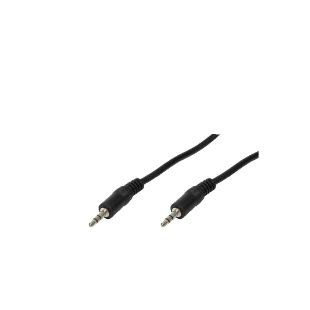 Produktbild för LogiLink ljudkabel - 20 cm