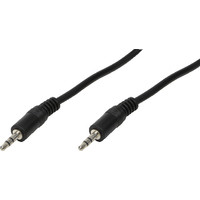 Produktbild för LogiLink ljudkabel - 20 cm