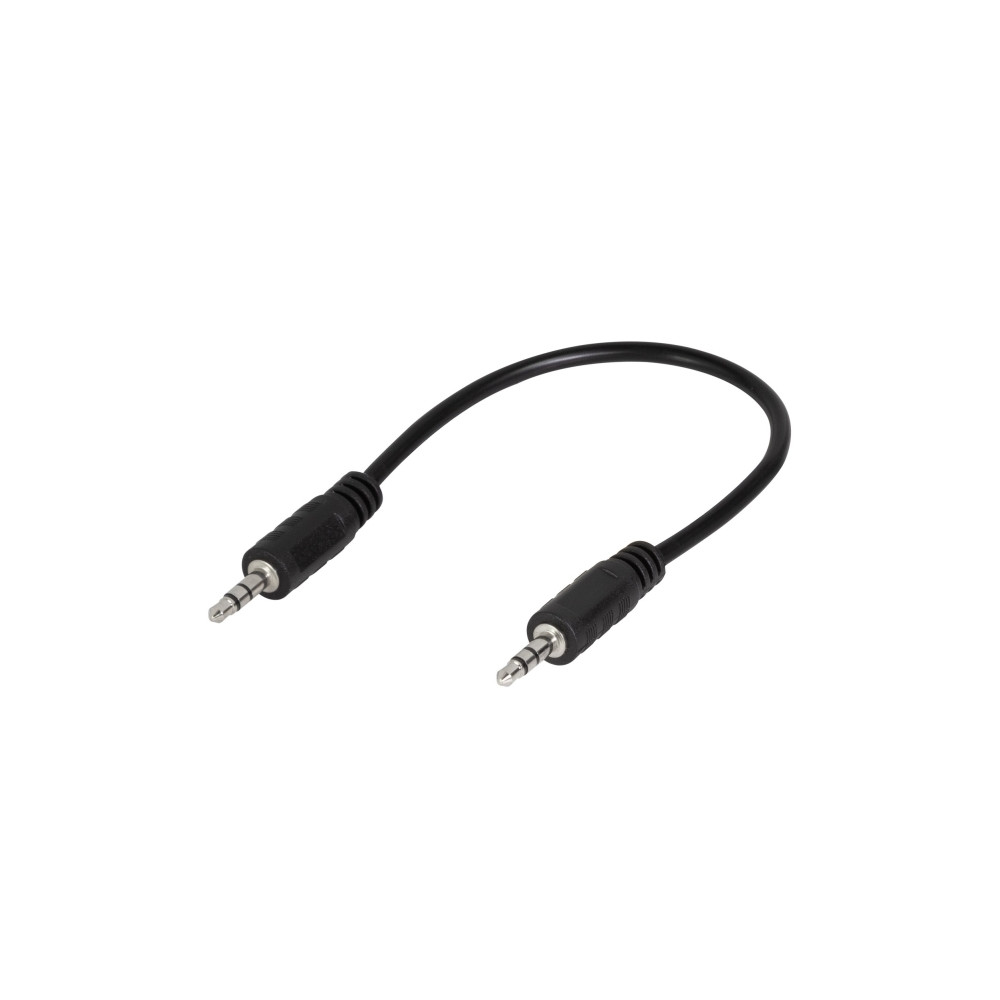 Produktbild för LogiLink ljudkabel - 20 cm