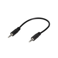 Produktbild för LogiLink ljudkabel - 20 cm