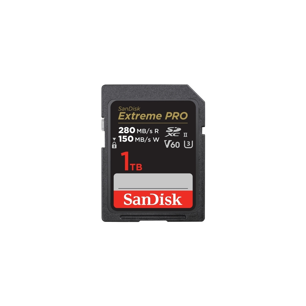 Produktbild för SanDisk Extreme PRO - flash-minneskort - 1 TB - SDXC UHS-II