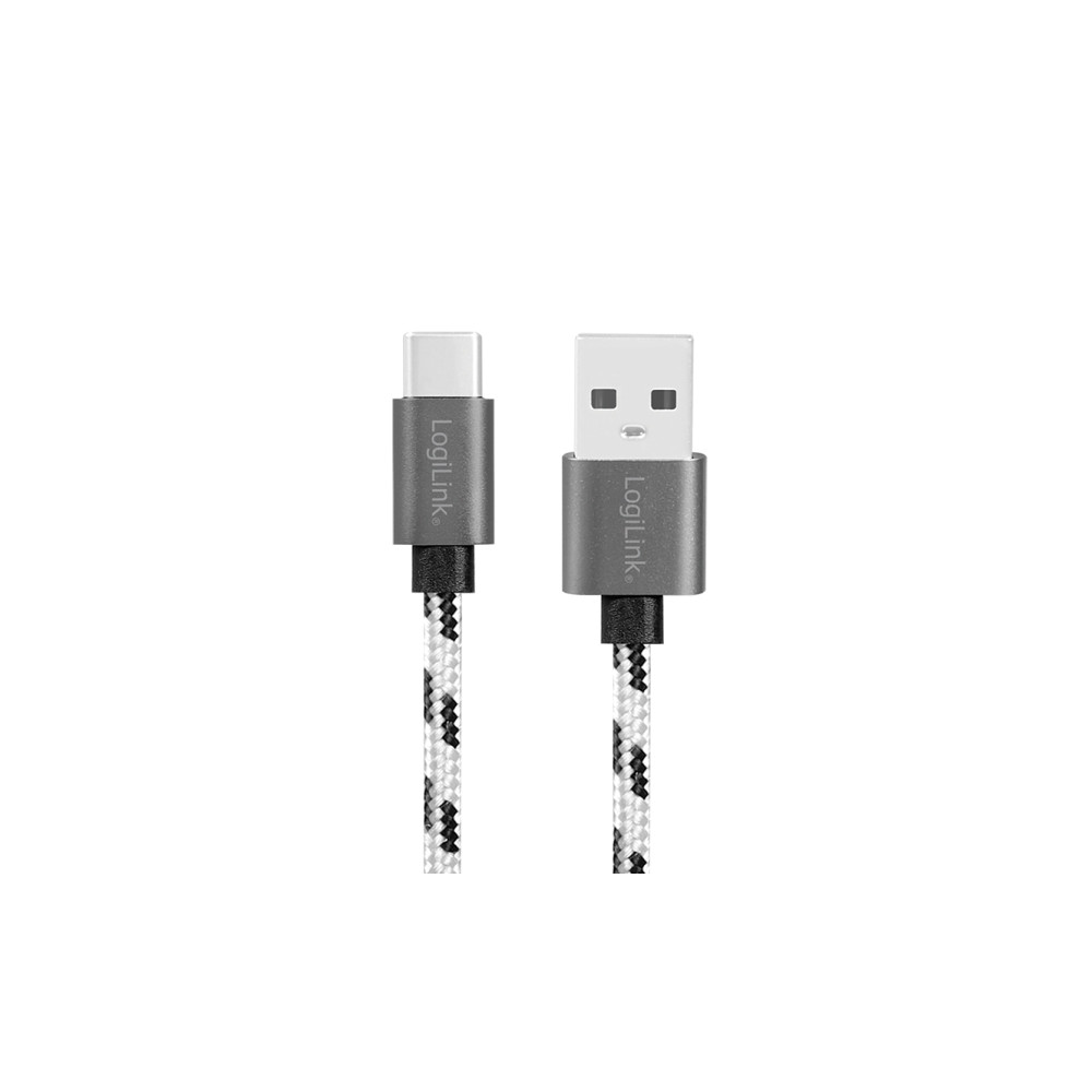 Produktbild för LogiLink CU0201, USB C, USB A, USB 2.0, 480 Mbit/s, Svart, V...