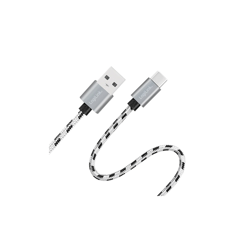 Produktbild för LogiLink CU0201, USB C, USB A, USB 2.0, 480 Mbit/s, Svart, V...