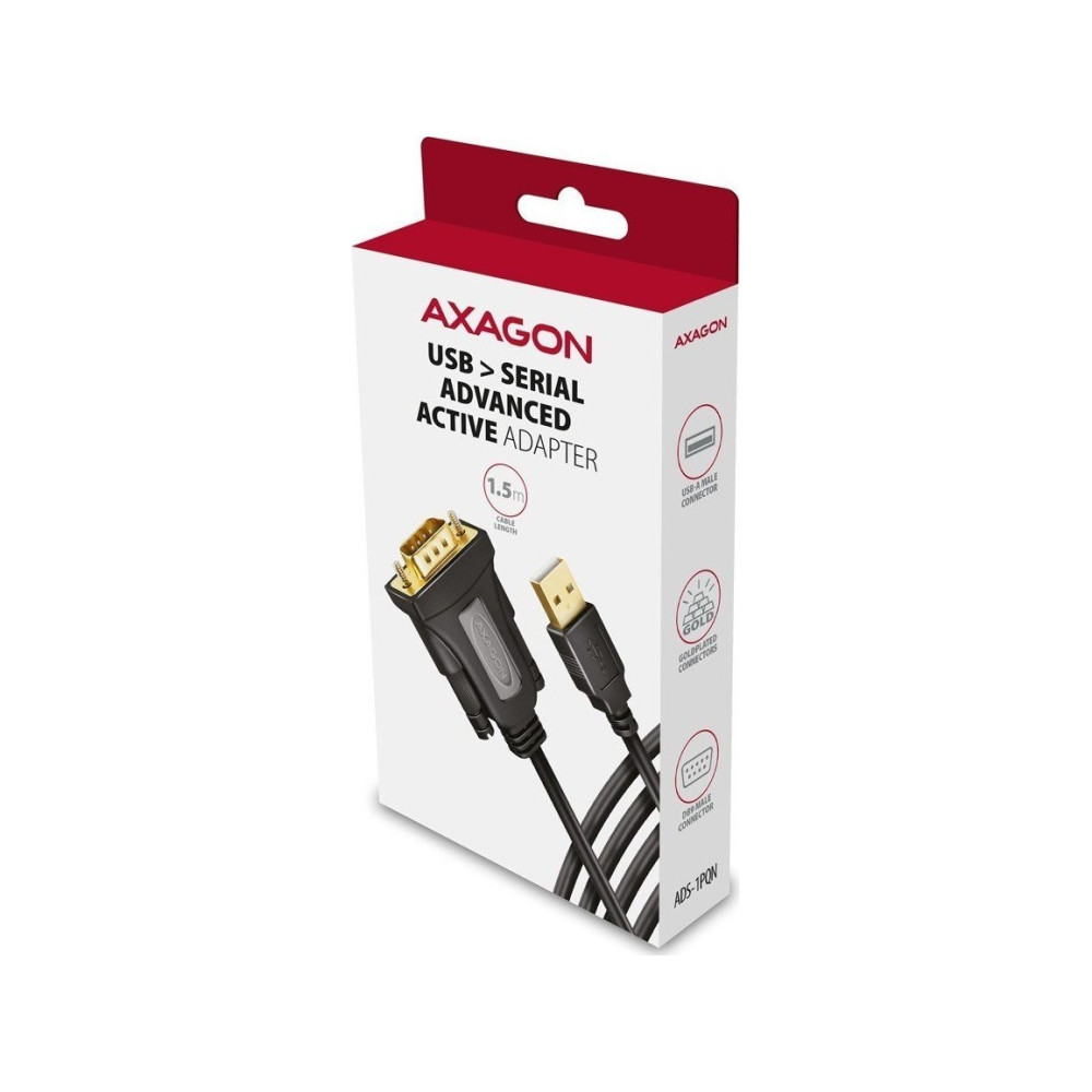 Produktbild för AXAGON - seriell adapter - USB - RS-232