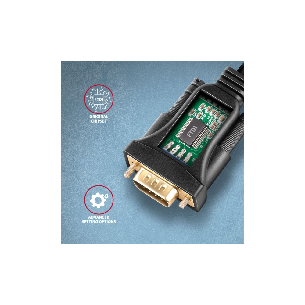 Produktbild för AXAGON - seriell adapter - USB - RS-232