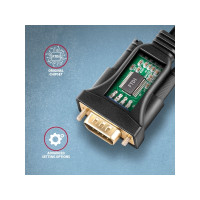 Produktbild för AXAGON - seriell adapter - USB - RS-232