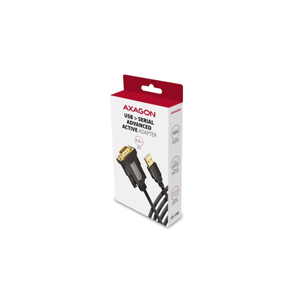 Produktbild för AXAGON - seriell adapter - USB - RS-232