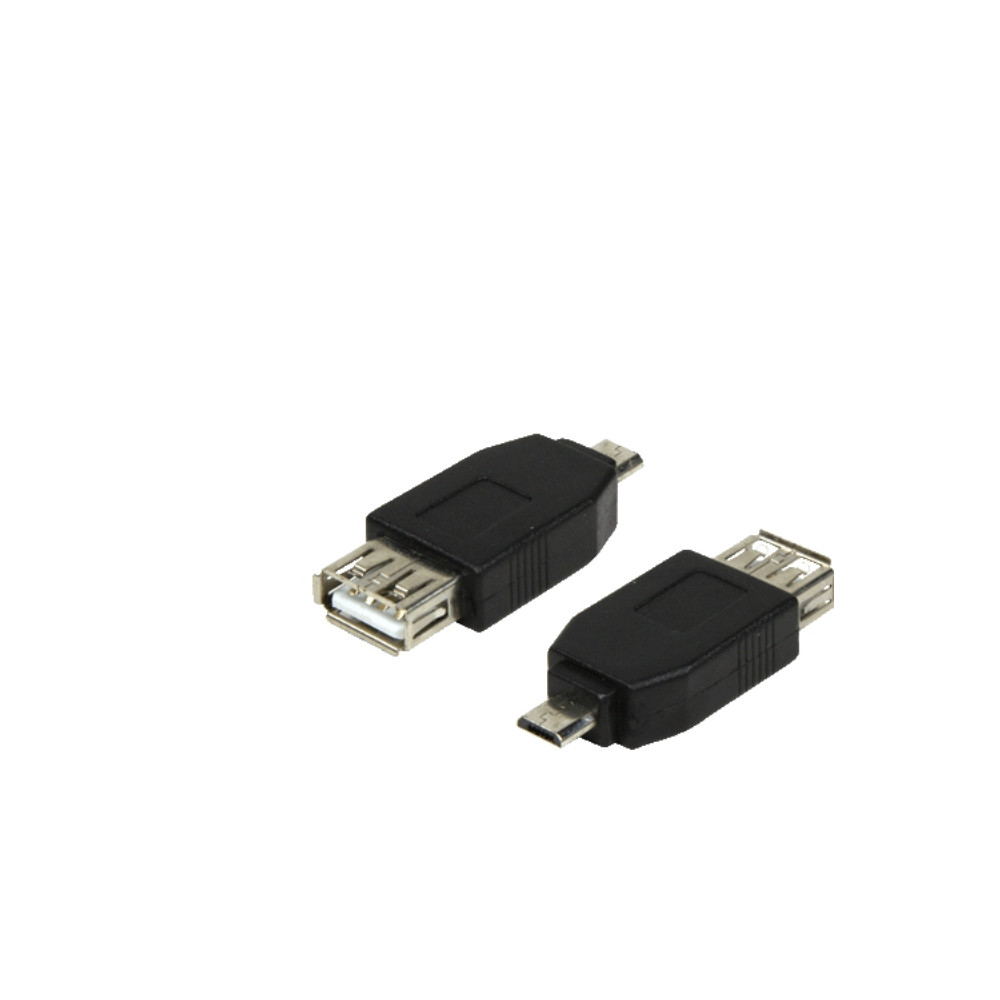 Produktbild för LogiLink - USB-adapter - USB till mikro-USB typ B