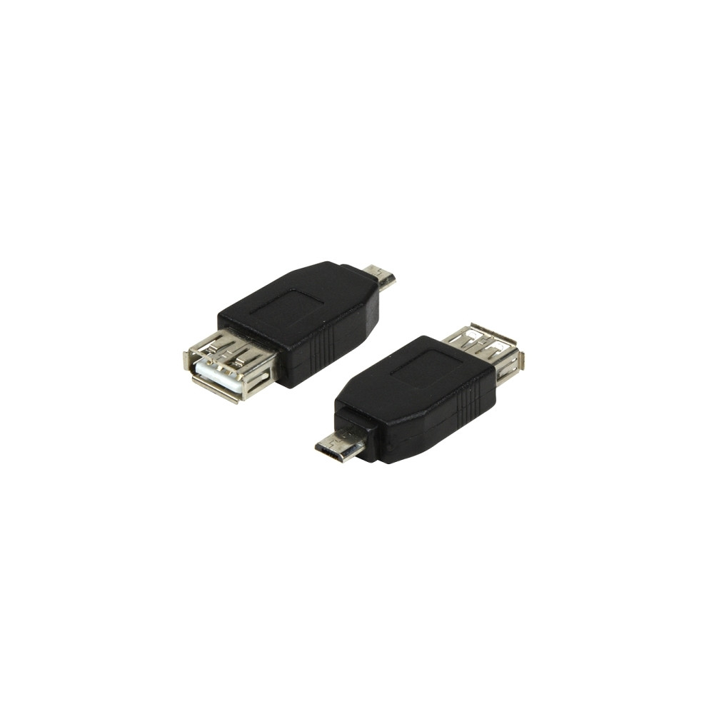 Produktbild för LogiLink - USB-adapter - USB till mikro-USB typ B