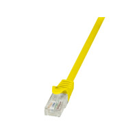 Produktbild för LogiLink EconLine - patch-kabel - 50 cm - gul