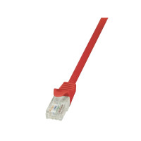 Produktbild för LogiLink EconLine - patch-kabel - 2 m - röd