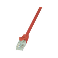 Produktbild för LogiLink EconLine - patch-kabel - 2 m - röd