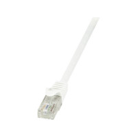 Produktbild för LogiLink EconLine - patch-kabel - 7.5 m - vit