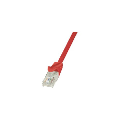 2direct LogiLink EconLine - patch-kabel - 3 m - röd