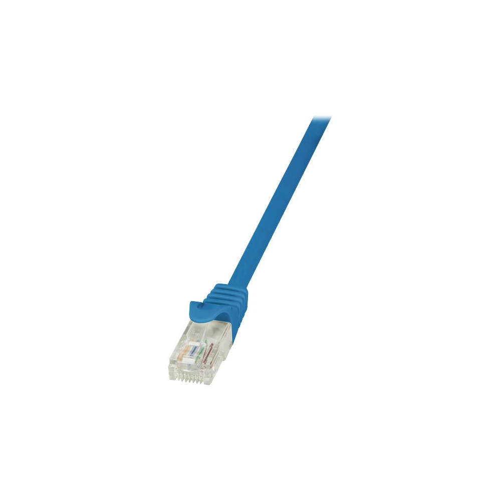Produktbild för LogiLink EconLine - patch-kabel - 2 m - blå
