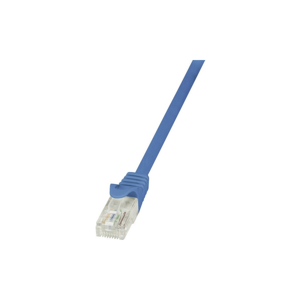 Produktbild för LogiLink EconLine - patch-kabel - 2 m - blå