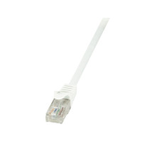 Produktbild för LogiLink EconLine - patch-kabel - 15 m - vit