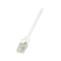 Produktbild för LogiLink EconLine - patch-kabel - 5 m - vit