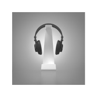 Produktbild för Multibrackets M Headset Holder monteringssats - för hörlurar/headset - silver