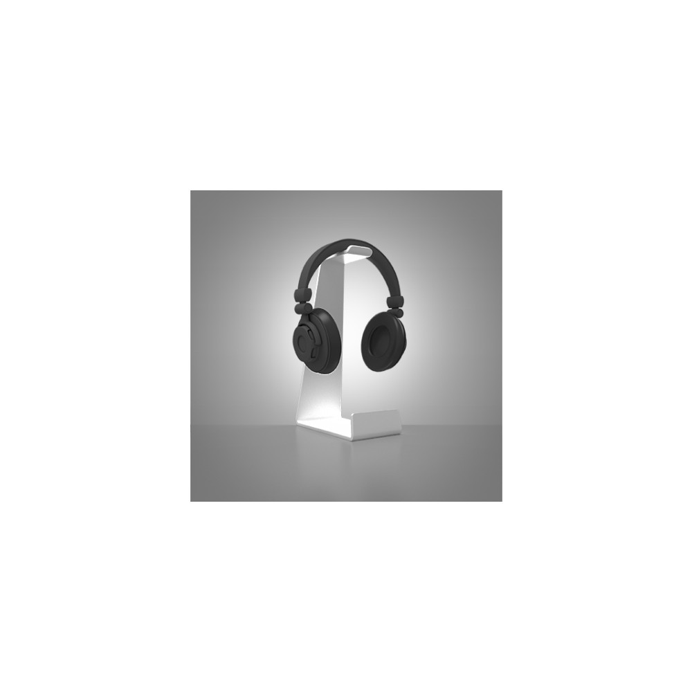 Produktbild för Multibrackets M Headset Holder monteringssats - för hörlurar/headset - silver