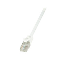 Produktbild för LogiLink EconLine - patch-kabel - 25 cm - vit