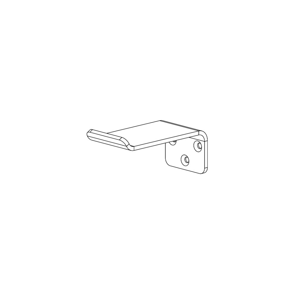 Produktbild för Multibrackets M Headset Holder monteringssats - för hörlurar/headset - vit