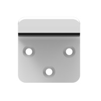 Produktbild för Multibrackets M Headset Holder monteringssats - för hörlurar/headset - vit