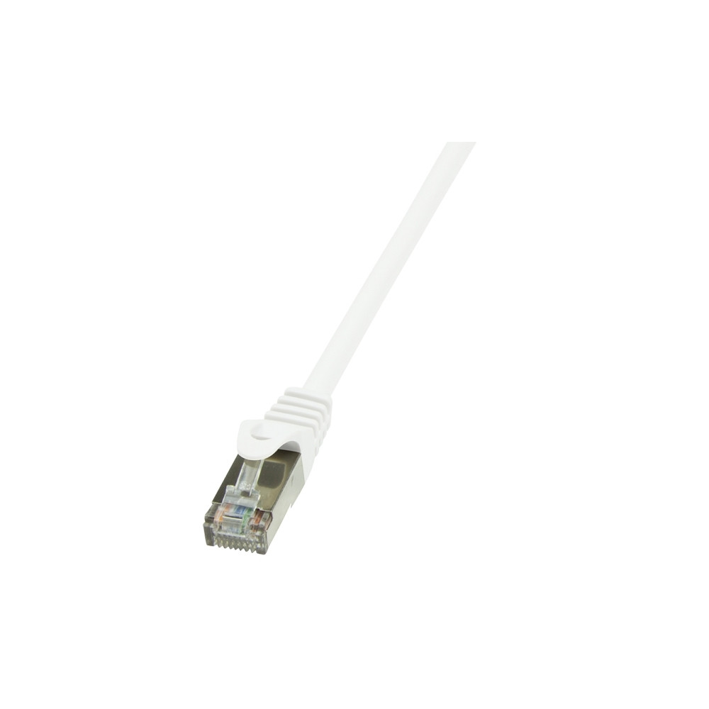 Produktbild för LogiLink EconLine - patch-kabel - 7.5 m - vit