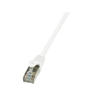 Produktbild för LogiLink EconLine - patch-kabel - 7.5 m - vit