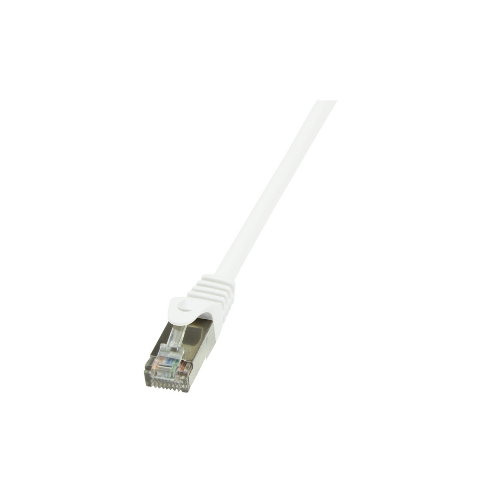 Produktbild för LogiLink EconLine - patch-kabel - 7.5 m - vit