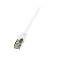 Produktbild för LogiLink EconLine - patch-kabel - 7.5 m - vit