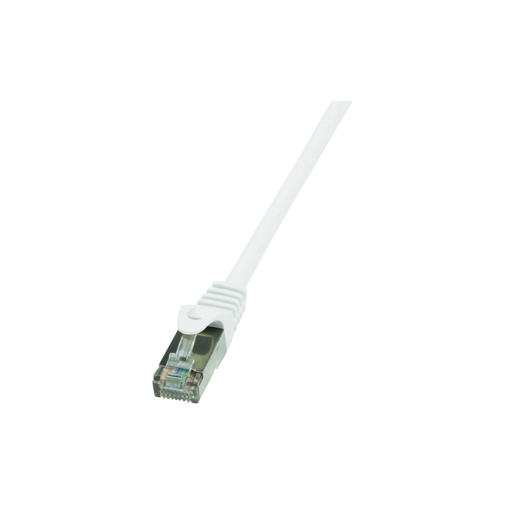 Produktbild för LogiLink EconLine - patch-kabel - 7.5 m - vit