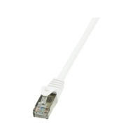 Produktbild för LogiLink EconLine - patch-kabel - 7.5 m - vit
