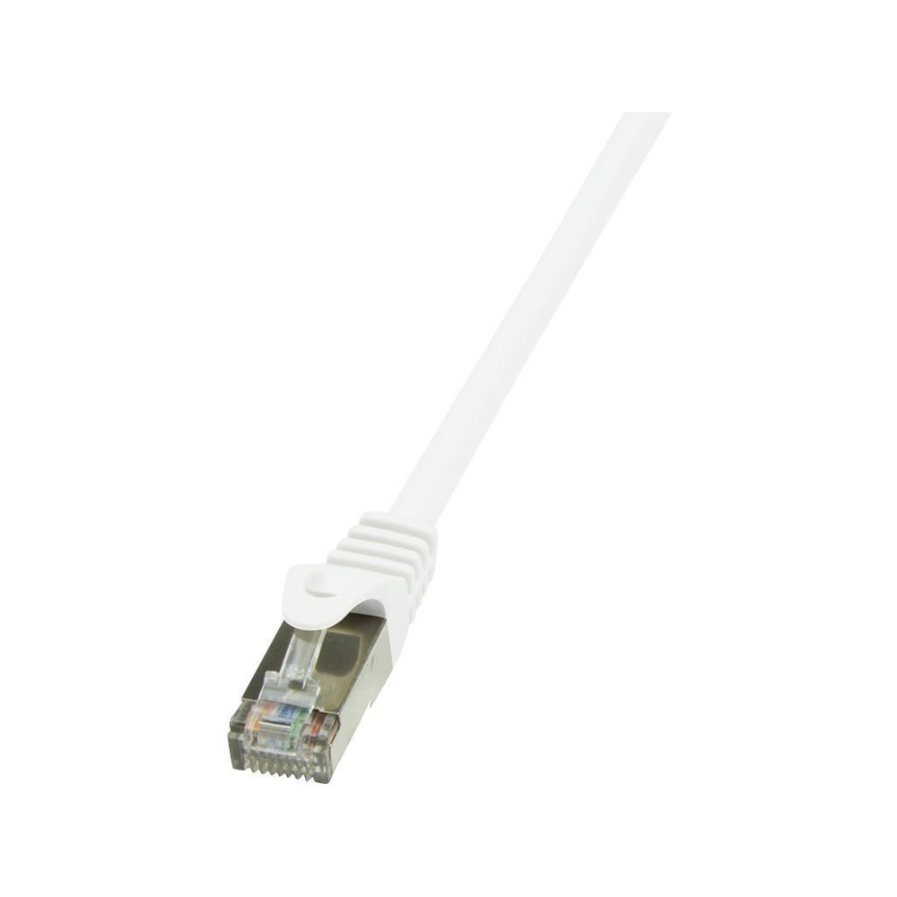 Produktbild för LogiLink EconLine - patch-kabel - 7.5 m - vit